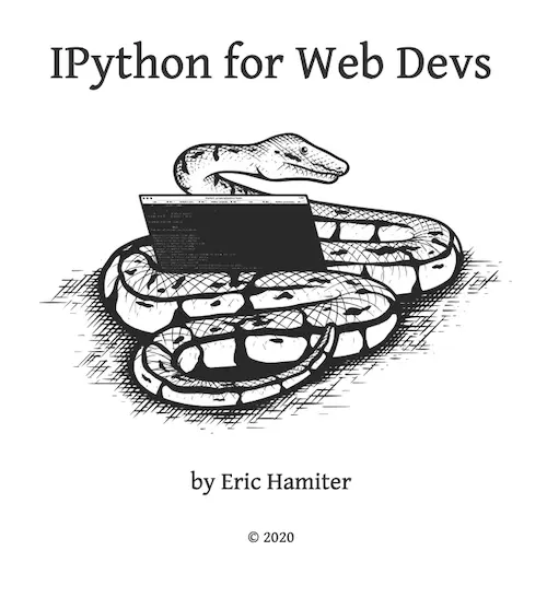 Cover picture for the e-book IPython for Web Devs