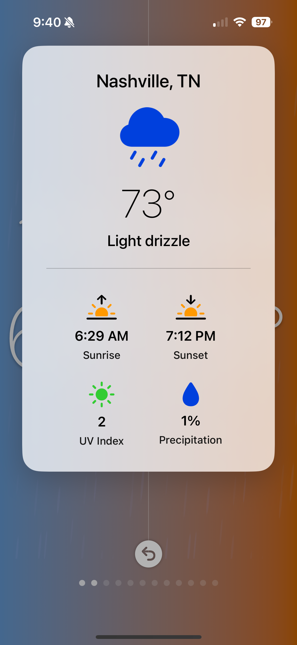 Weatherhue screenshot 2